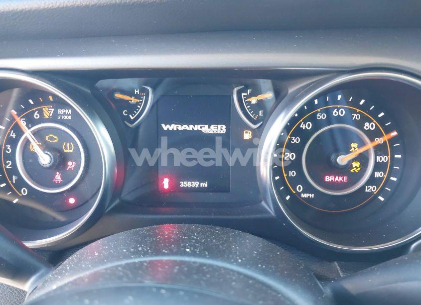 Photo 7 of 2021 Jeep Wrangler UNLIMITED WILLYS SPORT 4X4 (VIN 1C4HJXDG5MW804748)