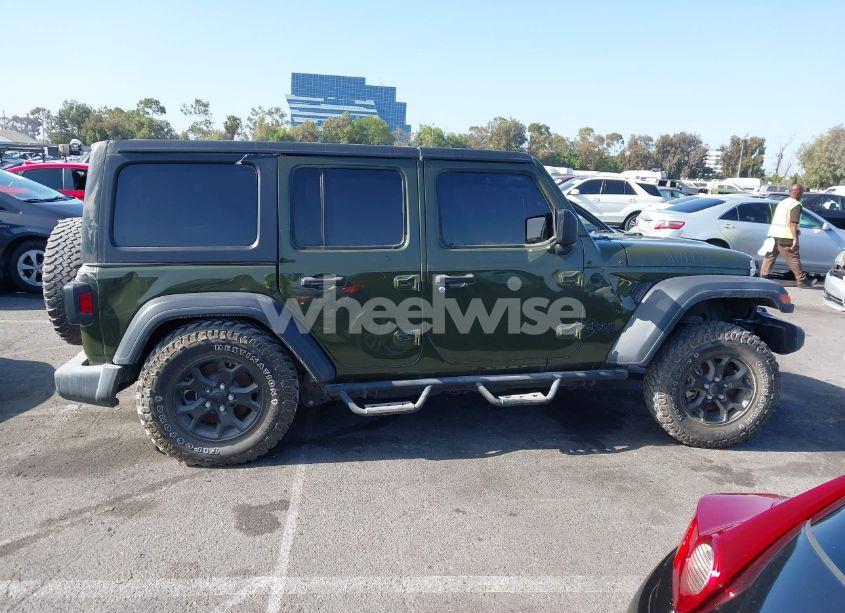 Photo 14 of 2022 Jeep Wrangler UNLIMITED WILLYS 4X4 (VIN 1C4HJXDG5NW113205)