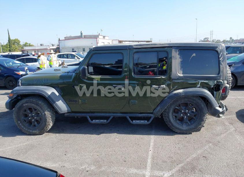 Photo 15 of 2022 Jeep Wrangler UNLIMITED WILLYS 4X4 (VIN 1C4HJXDG5NW113205)