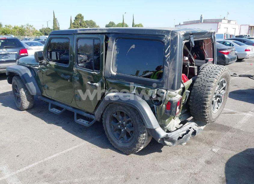 Photo 3 of 2022 Jeep Wrangler UNLIMITED WILLYS 4X4 (VIN 1C4HJXDG5NW113205)