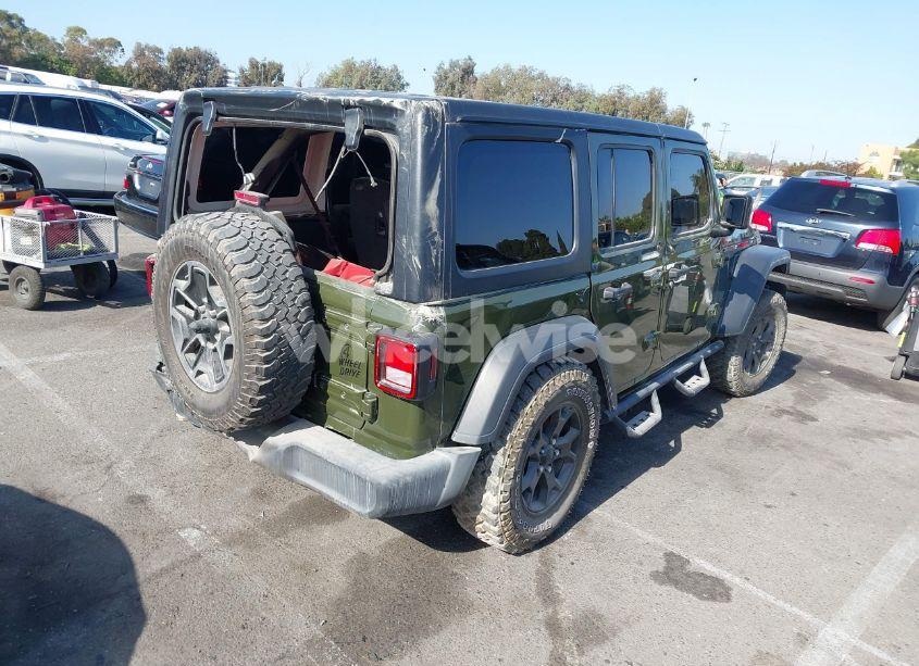 Photo 4 of 2022 Jeep Wrangler UNLIMITED WILLYS 4X4 (VIN 1C4HJXDG5NW113205)