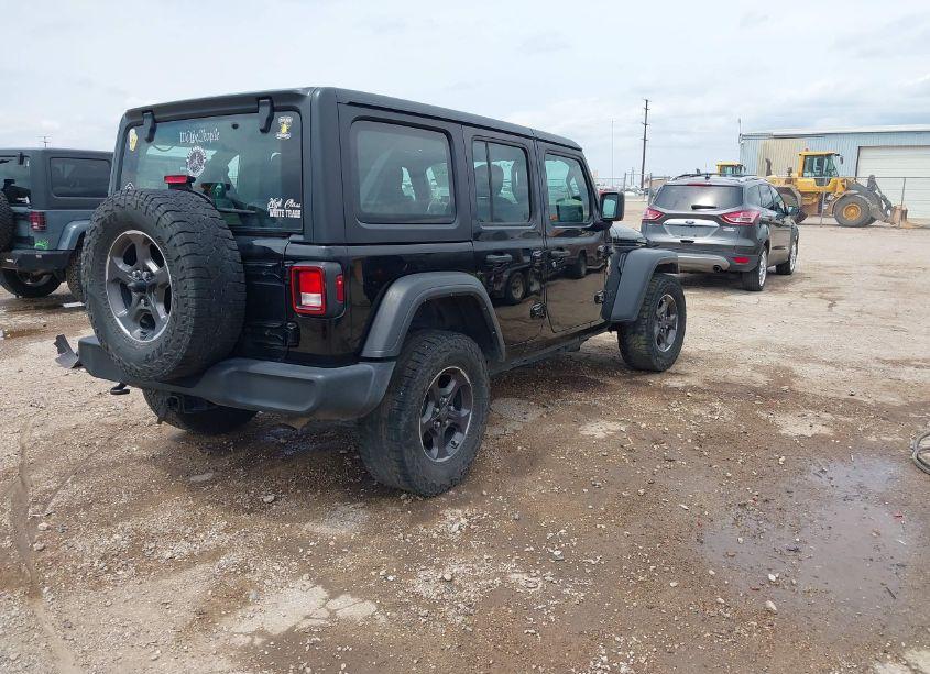 Photo 4 of 2022 Jeep Wrangler UNLIMITED SPORT 4X4 (VIN 1C4HJXDG5NW133471)