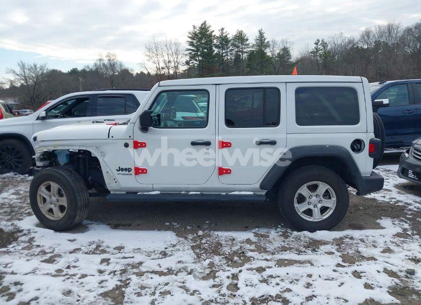 Photo 14 of 2022 Jeep Wrangler UNLIMITED SPORT S 4X4 (VIN 1C4HJXDG5NW152330)