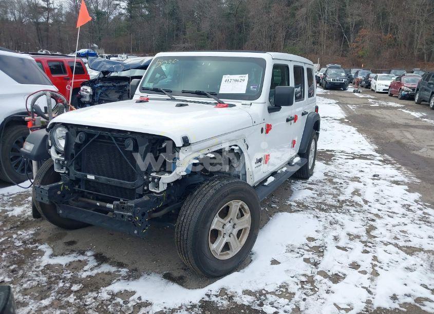 Photo 2 of 2022 Jeep Wrangler UNLIMITED SPORT S 4X4 (VIN 1C4HJXDG5NW152330)