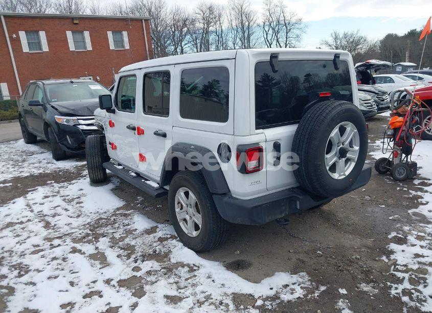 Photo 3 of 2022 Jeep Wrangler UNLIMITED SPORT S 4X4 (VIN 1C4HJXDG5NW152330)