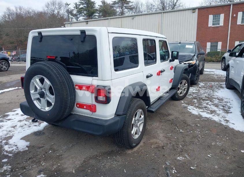 Photo 4 of 2022 Jeep Wrangler UNLIMITED SPORT S 4X4 (VIN 1C4HJXDG5NW152330)