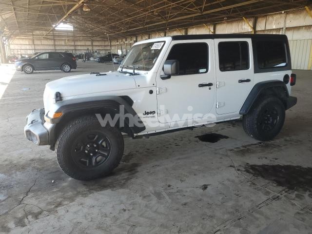 Photo 10 of 2022 JEEP WRANGLER UNLIMITED SPORT (VIN 1C4HJXDG5NW195338)
