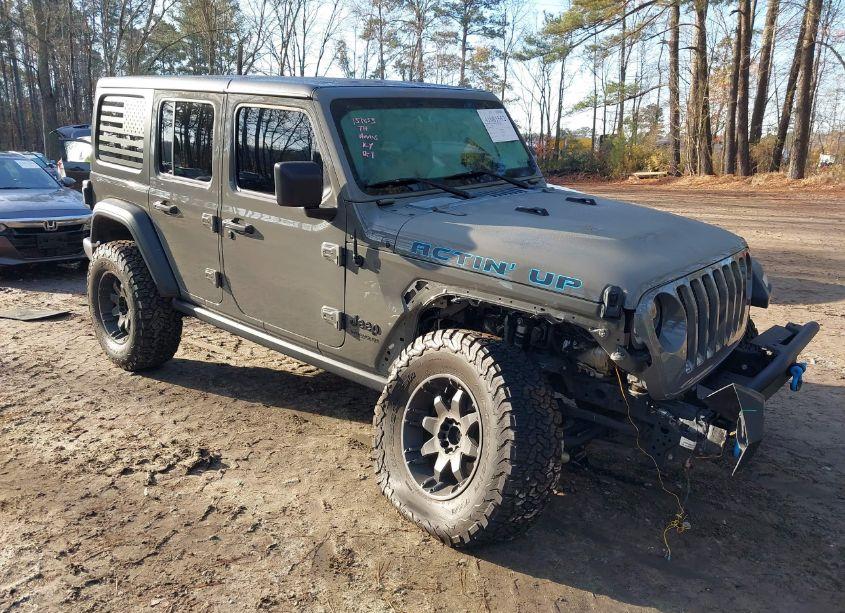 2022 Jeep Wrangler UNLIMITED SPORT S 4X4 (VIN 1C4HJXDG5NW240844) main photo