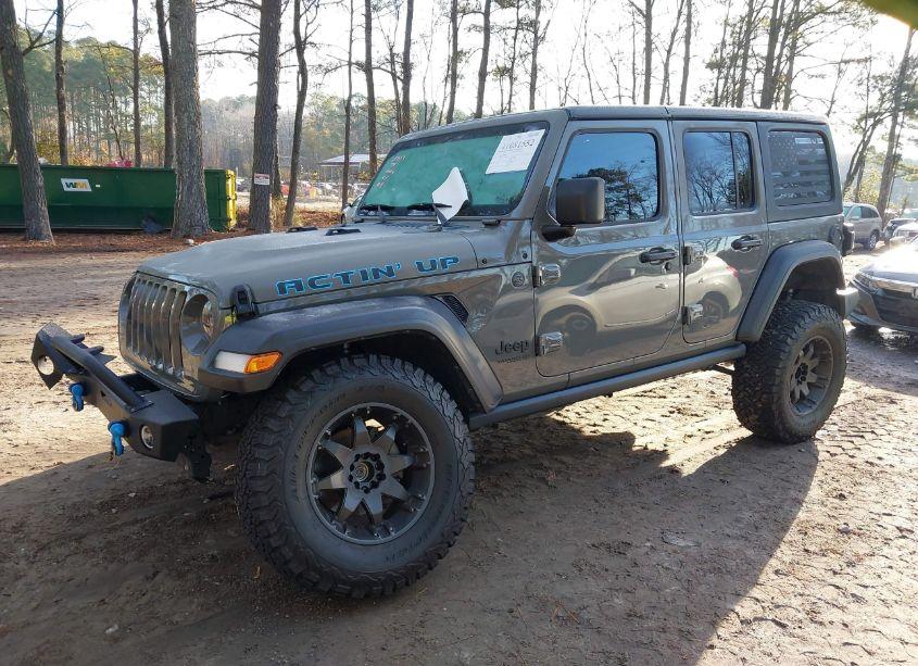 Photo 2 of 2022 Jeep Wrangler UNLIMITED SPORT S 4X4 (VIN 1C4HJXDG5NW240844)