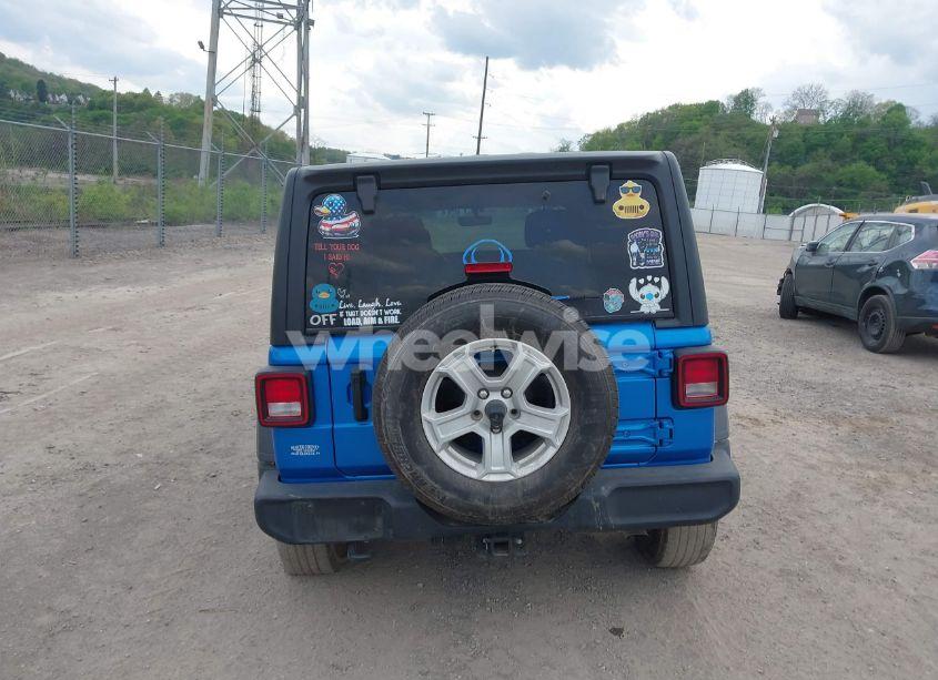 Photo 17 of 2023 Jeep Wrangler 4-DOOR SPORT S 4X4 (VIN 1C4HJXDG5PW530309)