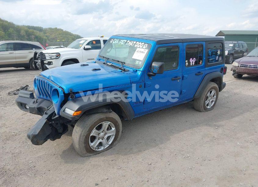 Photo 2 of 2023 Jeep Wrangler 4-DOOR SPORT S 4X4 (VIN 1C4HJXDG5PW530309)