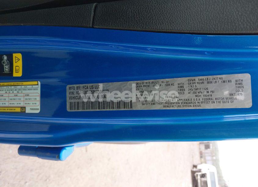 Photo 9 of 2023 Jeep Wrangler 4-DOOR SPORT S 4X4 (VIN 1C4HJXDG5PW530309)