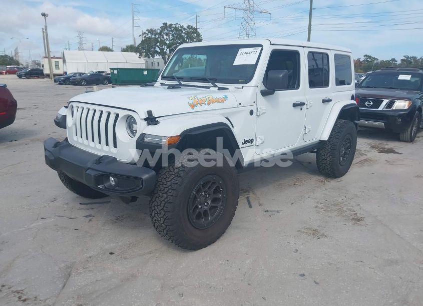 Photo 2 of 2023 Jeep Wrangler 4-DOOR HIGH TIDE 4X4 (VIN 1C4HJXDG5PW675463)
