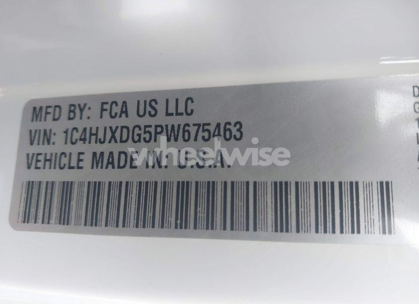 Photo 9 of 2023 Jeep Wrangler 4-DOOR HIGH TIDE 4X4 (VIN 1C4HJXDG5PW675463)