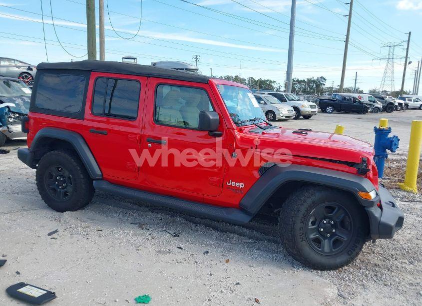 Photo 13 of 2018 Jeep Wrangler UNLIMITED SPORT 4X4 (VIN 1C4HJXDG6JW139791)