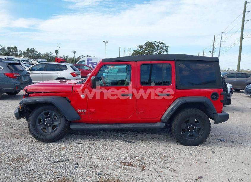 Photo 14 of 2018 Jeep Wrangler UNLIMITED SPORT 4X4 (VIN 1C4HJXDG6JW139791)