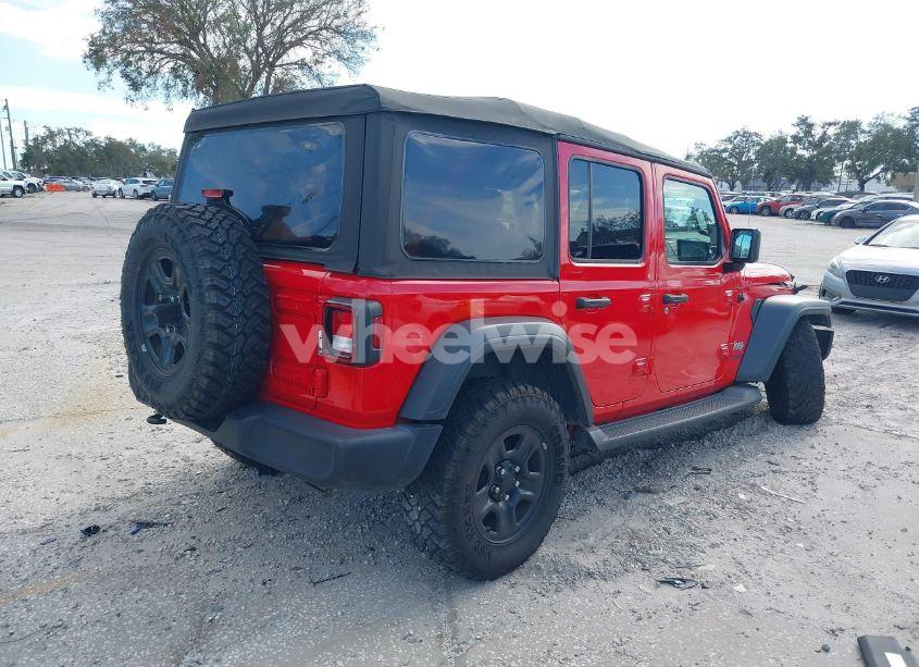 Photo 4 of 2018 Jeep Wrangler UNLIMITED SPORT 4X4 (VIN 1C4HJXDG6JW139791)