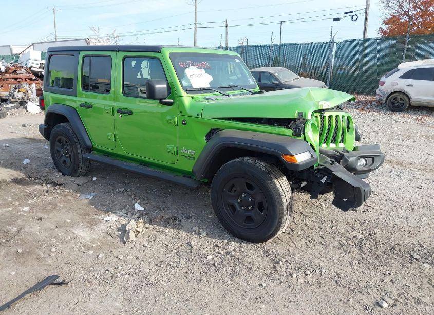 2018 Jeep Wrangler UNLIMITED SPORT 4X4 (VIN 1C4HJXDG6JW274348) main photo