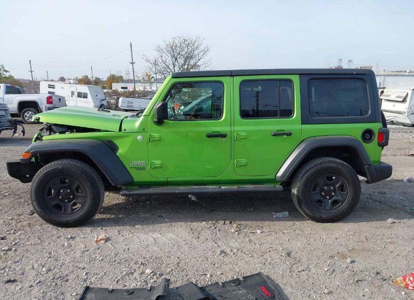 Photo 14 of 2018 Jeep Wrangler UNLIMITED SPORT 4X4 (VIN 1C4HJXDG6JW274348)