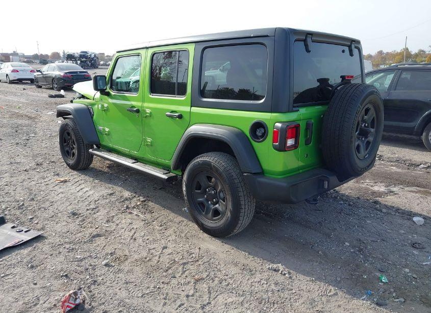 Photo 3 of 2018 Jeep Wrangler UNLIMITED SPORT 4X4 (VIN 1C4HJXDG6JW274348)