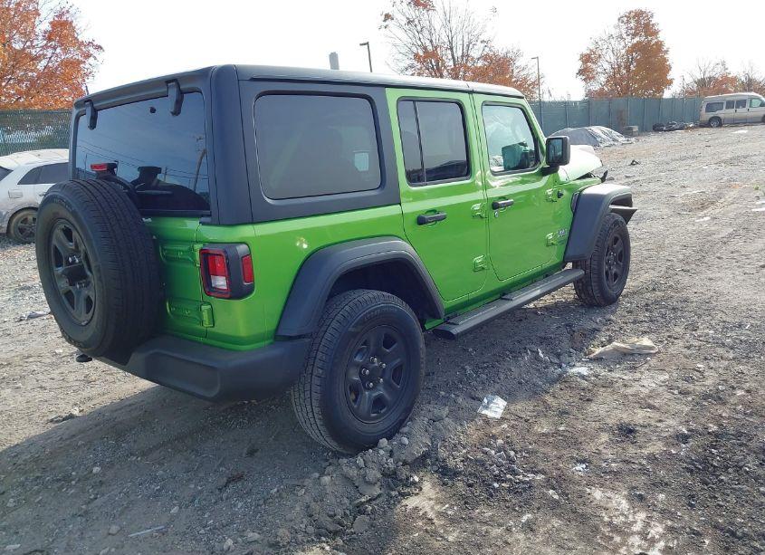 Photo 4 of 2018 Jeep Wrangler UNLIMITED SPORT 4X4 (VIN 1C4HJXDG6JW274348)