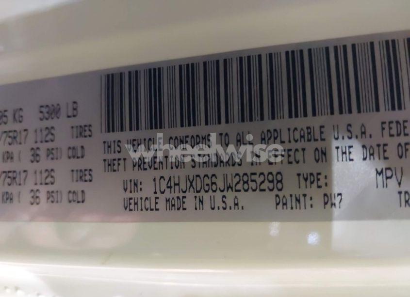 Photo 9 of 2018 Jeep Wrangler UNLIMITED SPORT S 4X4 (VIN 1C4HJXDG6JW285298)