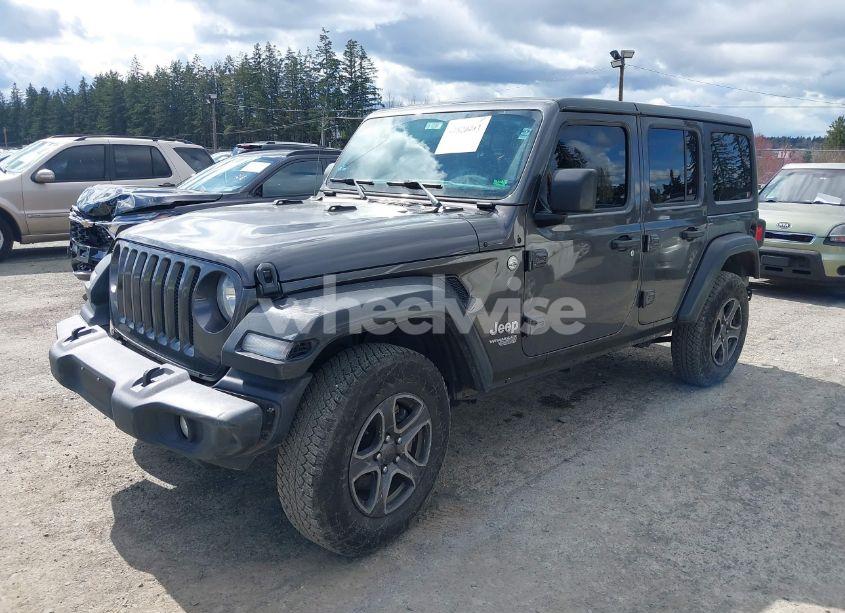 Photo 2 of 2019 Jeep Wrangler UNLIMITED SPORT S 4X4 (VIN 1C4HJXDG6KW538685)