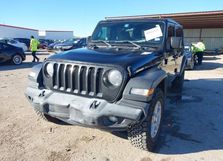 Photo 2 of 2019 Jeep Wrangler UNLIMITED SPORT S 4X4 (VIN 1C4HJXDG6KW556796)
