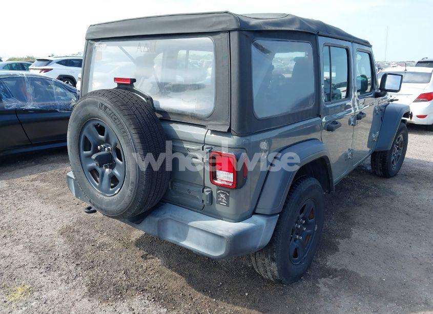 Photo 4 of 2019 Jeep Wrangler UNLIMITED SPORT 4X4 (VIN 1C4HJXDG6KW561500)