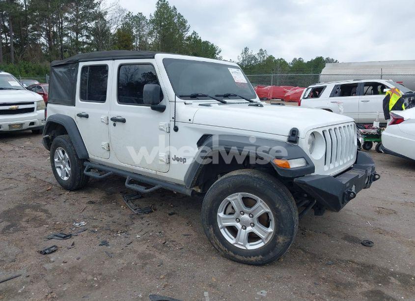 2019 Jeep Wrangler UNLIMITED SPORT S 4X4 (VIN 1C4HJXDG6KW628032) main photo