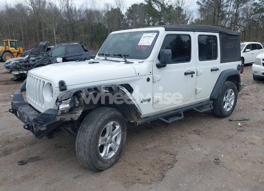 Photo 2 of 2019 Jeep Wrangler UNLIMITED SPORT S 4X4 (VIN 1C4HJXDG6KW628032)