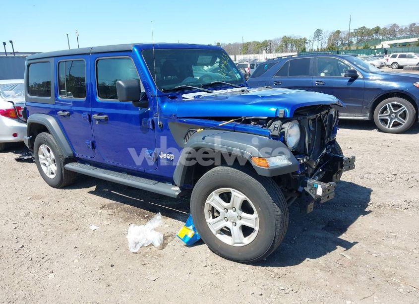 2019 Jeep Wrangler UNLIMITED SPORT S 4X4 (VIN 1C4HJXDG6KW639189) main photo