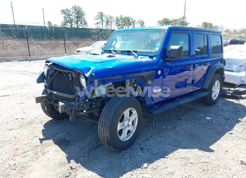 Photo 2 of 2019 Jeep Wrangler UNLIMITED SPORT S 4X4 (VIN 1C4HJXDG6KW639189)