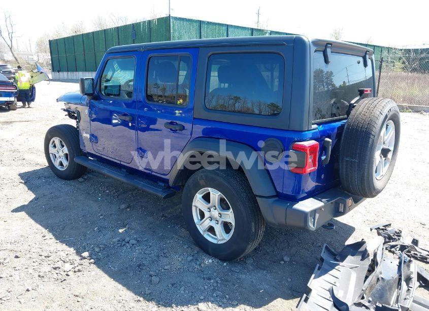 Photo 3 of 2019 Jeep Wrangler UNLIMITED SPORT S 4X4 (VIN 1C4HJXDG6KW639189)