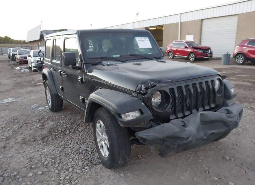 2020 Jeep Wrangler UNLIMITED SPORT S 4X4 (VIN 1C4HJXDG6LW117924) main photo