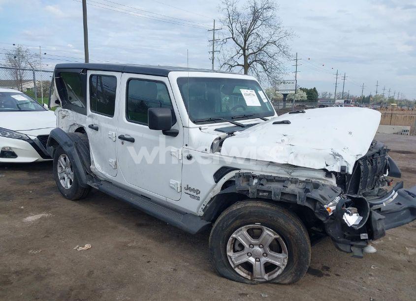 2020 Jeep Wrangler UNLIMITED SPORT S 4X4 (VIN 1C4HJXDG6LW241594) main photo