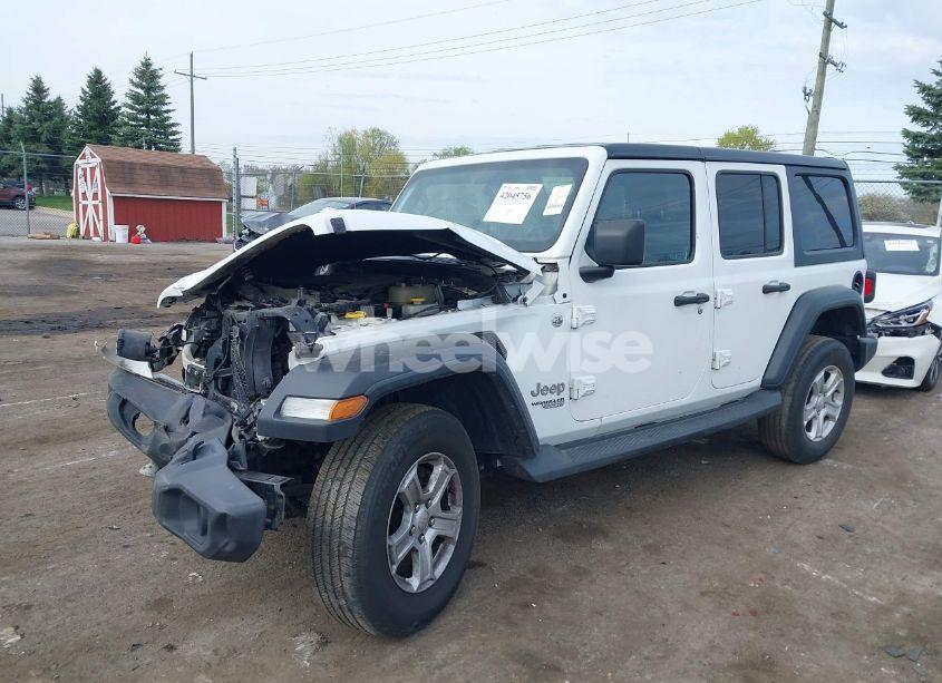 Photo 2 of 2020 Jeep Wrangler UNLIMITED SPORT S 4X4 (VIN 1C4HJXDG6LW241594)