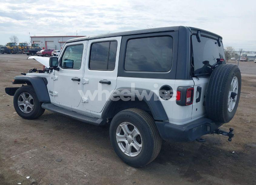 Photo 3 of 2020 Jeep Wrangler UNLIMITED SPORT S 4X4 (VIN 1C4HJXDG6LW241594)