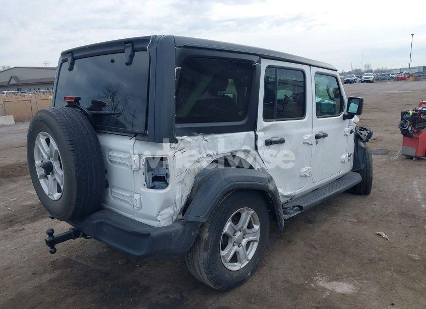 Photo 4 of 2020 Jeep Wrangler UNLIMITED SPORT S 4X4 (VIN 1C4HJXDG6LW241594)