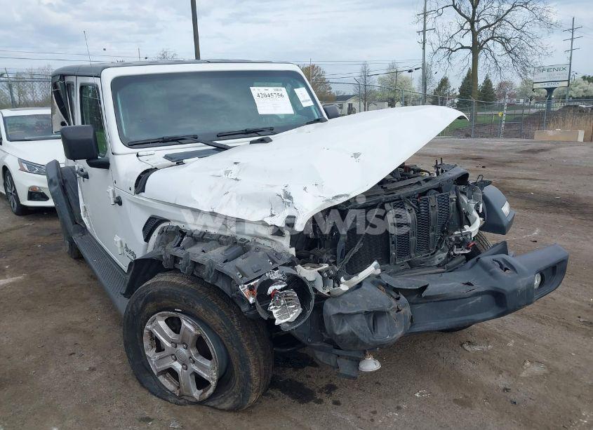 Photo 6 of 2020 Jeep Wrangler UNLIMITED SPORT S 4X4 (VIN 1C4HJXDG6LW241594)