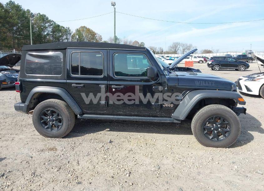 Photo 14 of 2021 Jeep Wrangler UNLIMITED WILLYS 4X4 (VIN 1C4HJXDG6MW545400)
