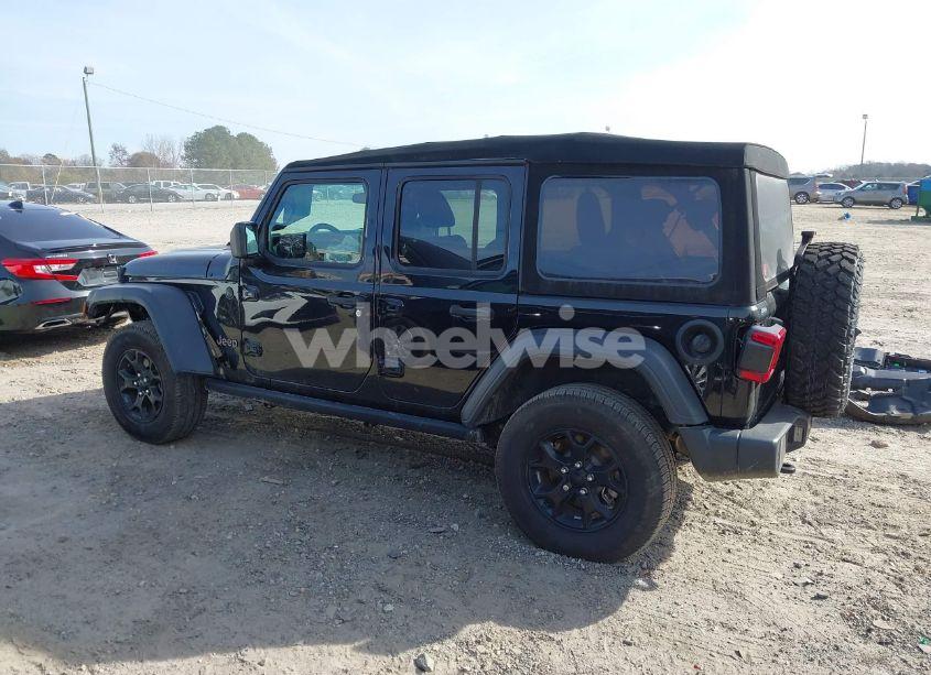 Photo 15 of 2021 Jeep Wrangler UNLIMITED WILLYS 4X4 (VIN 1C4HJXDG6MW545400)