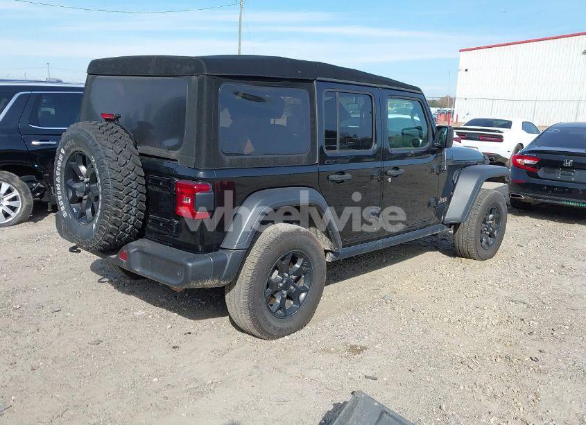 Photo 4 of 2021 Jeep Wrangler UNLIMITED WILLYS 4X4 (VIN 1C4HJXDG6MW545400)