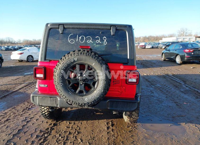 Photo 16 of 2021 Jeep Wrangler UNLIMITED WILLYS 4X4 (VIN 1C4HJXDG6MW610228)