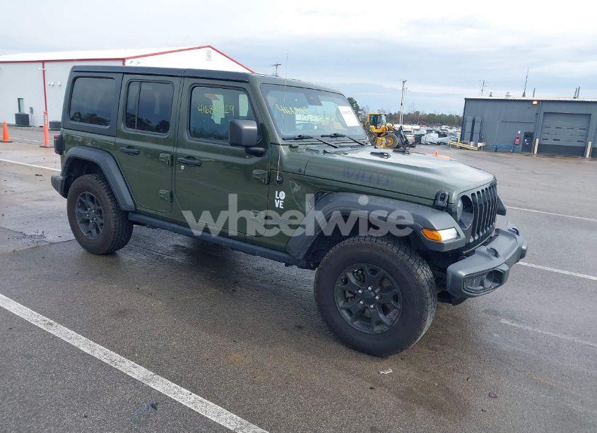 2021 Jeep Wrangler UNLIMITED WILLYS 4X4 (VIN 1C4HJXDG6MW743152) main photo