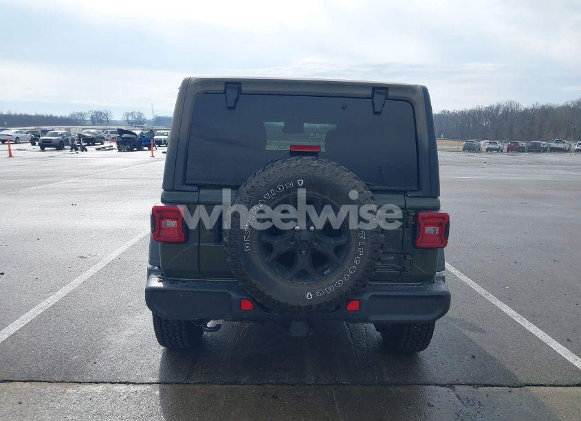 Photo 16 of 2021 Jeep Wrangler UNLIMITED WILLYS 4X4 (VIN 1C4HJXDG6MW743152)