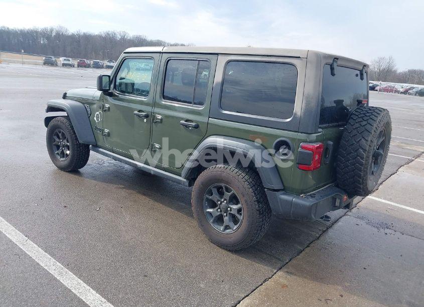 Photo 3 of 2021 Jeep Wrangler UNLIMITED WILLYS 4X4 (VIN 1C4HJXDG6MW743152)