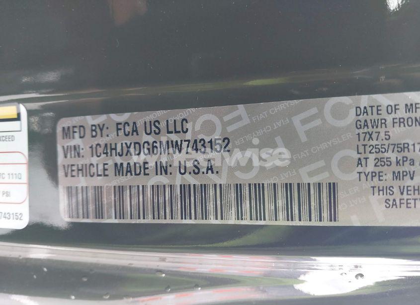 Photo 9 of 2021 Jeep Wrangler UNLIMITED WILLYS 4X4 (VIN 1C4HJXDG6MW743152)