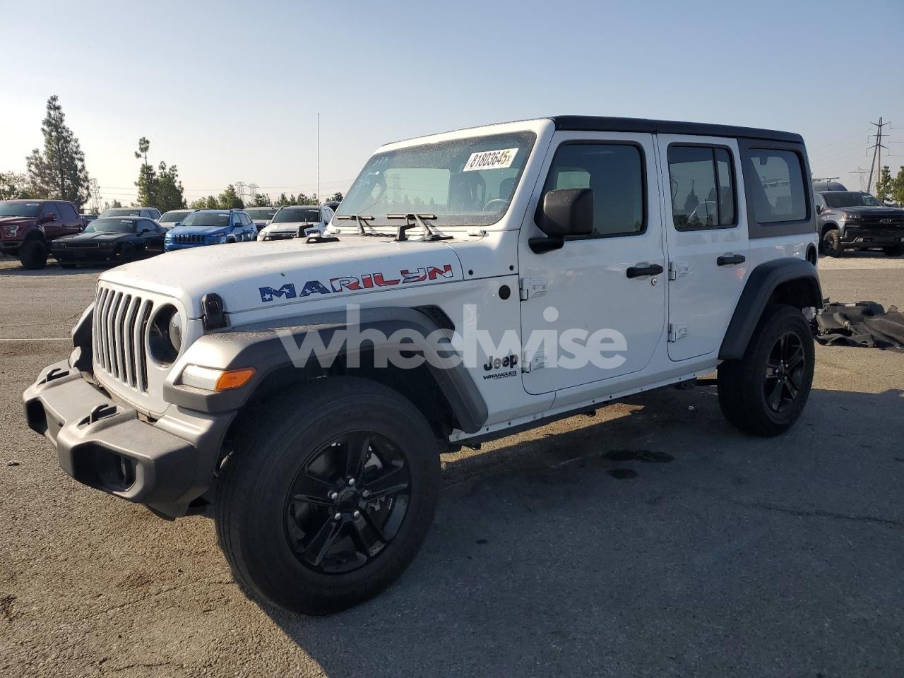 2021 JEEP WRANGLER UNLIMITED SPORT (VIN 1C4HJXDG6MW859726) main photo