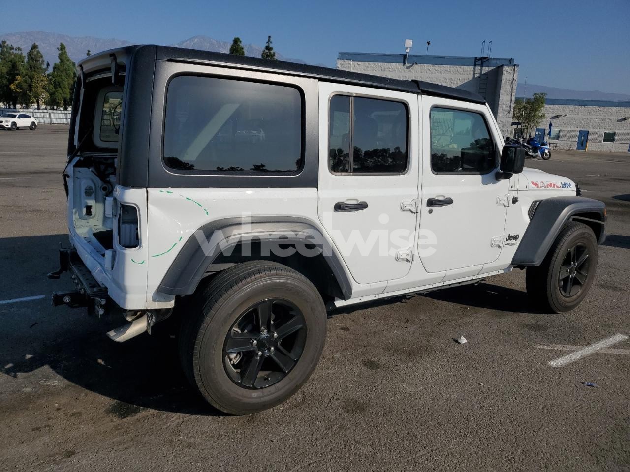 Photo 3 of 2021 JEEP WRANGLER UNLIMITED SPORT (VIN 1C4HJXDG6MW859726)